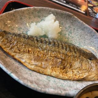 刺身焼き魚定食(酒亭じゅらく お茶の水店)