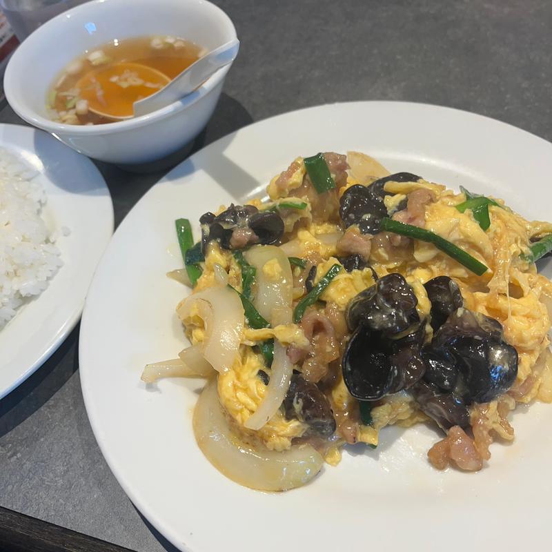 日替わり定食＋元祖餃子(神田餃子屋 本店 （カンダギョウザヤ）)