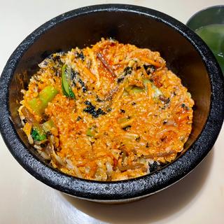石焼明太ビビンバ(韓国料理 木蓮)