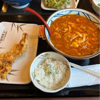 トマたまカレーうどん(丸亀製麺 長岡店 )