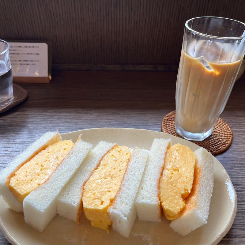 タマゴサンドセット(百春 （momoharu）)