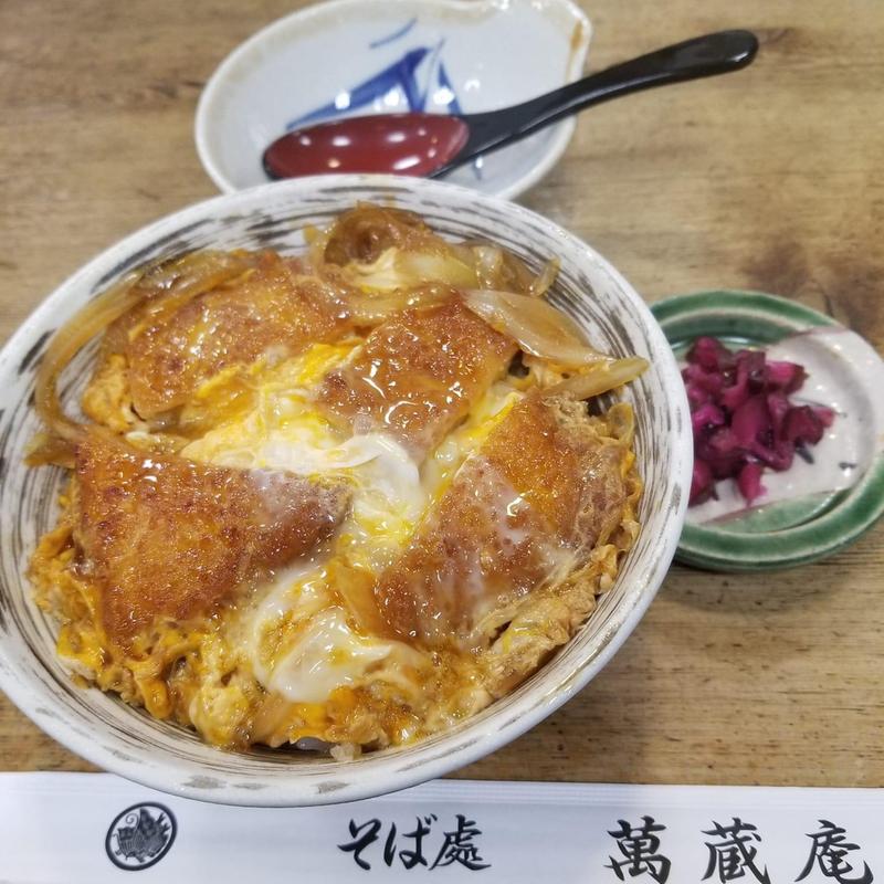 ミニカツ丼(萬蔵庵)