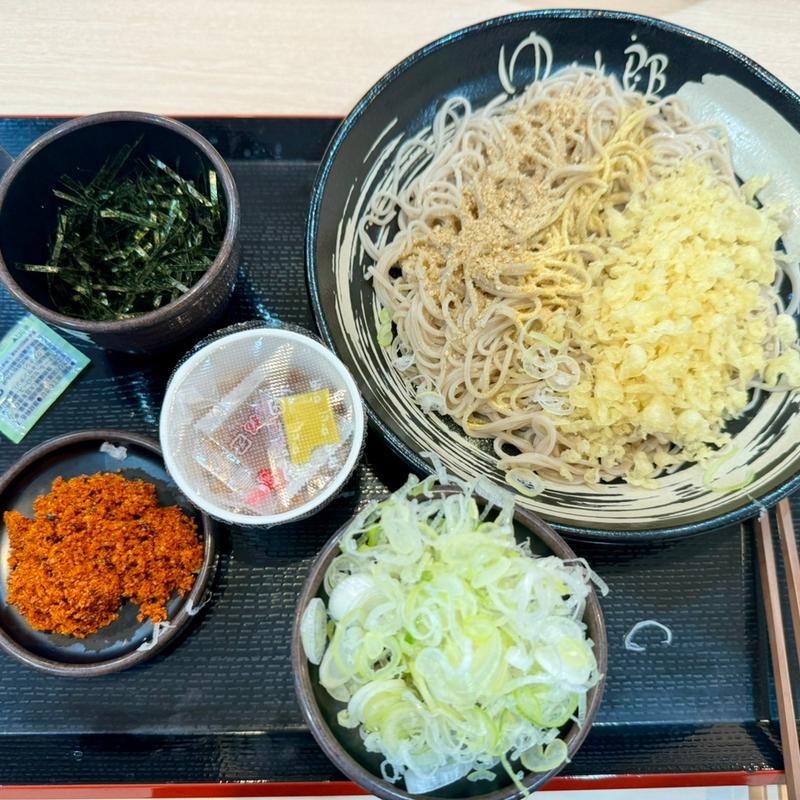 ざるそば＋納豆(ゆで太郎･もつ次郎 羽生店)