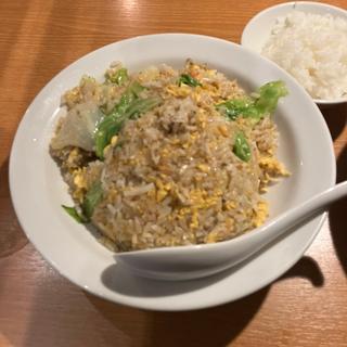 カニレタスチャーハン(麺飯食堂なかじま)