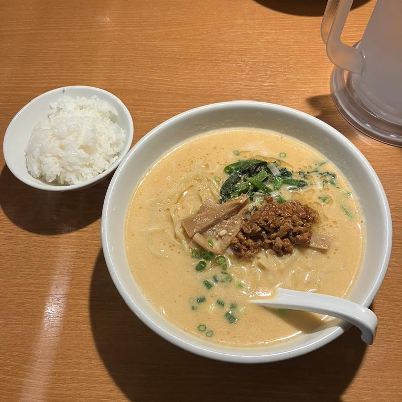 担々麺（まろやか）(麺飯食堂なかじま)