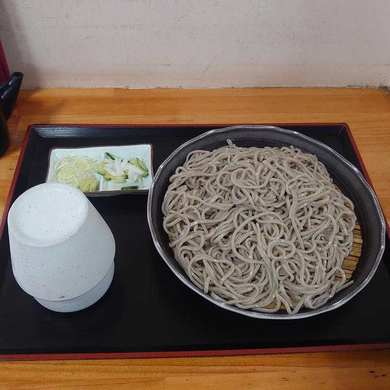 もりそば＋大盛り(まほら庵 )