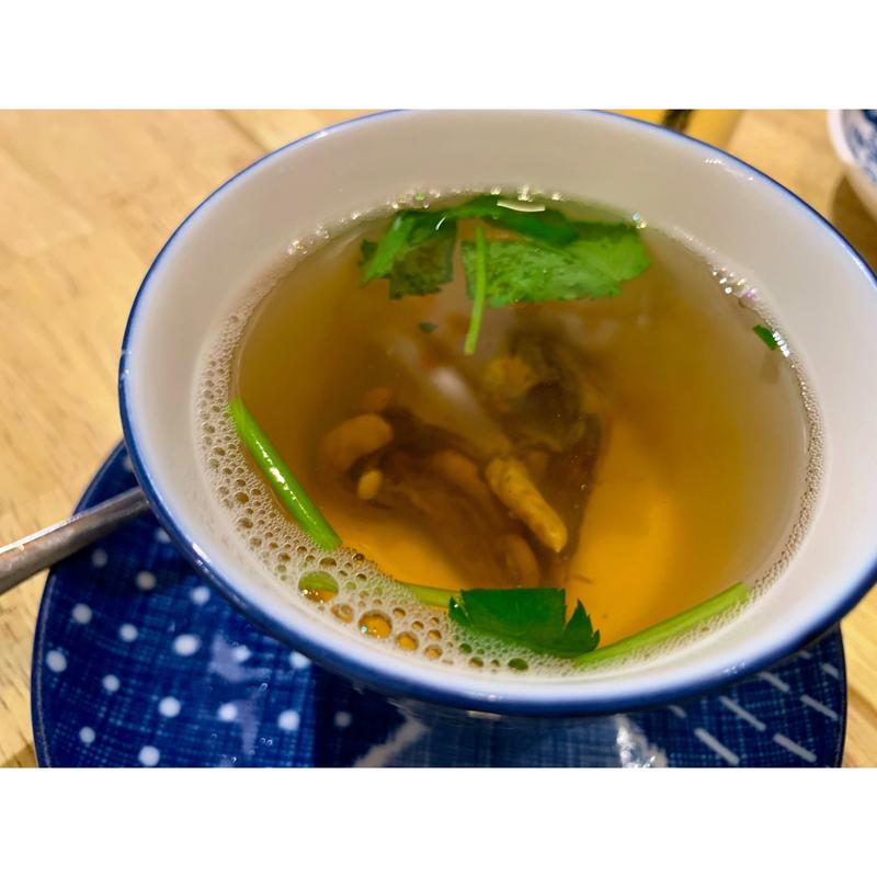 肝吸い(うなぎの蒲の穂焼 牛タン 焼鳥 馬刺し いづも ルクアバルチカ)