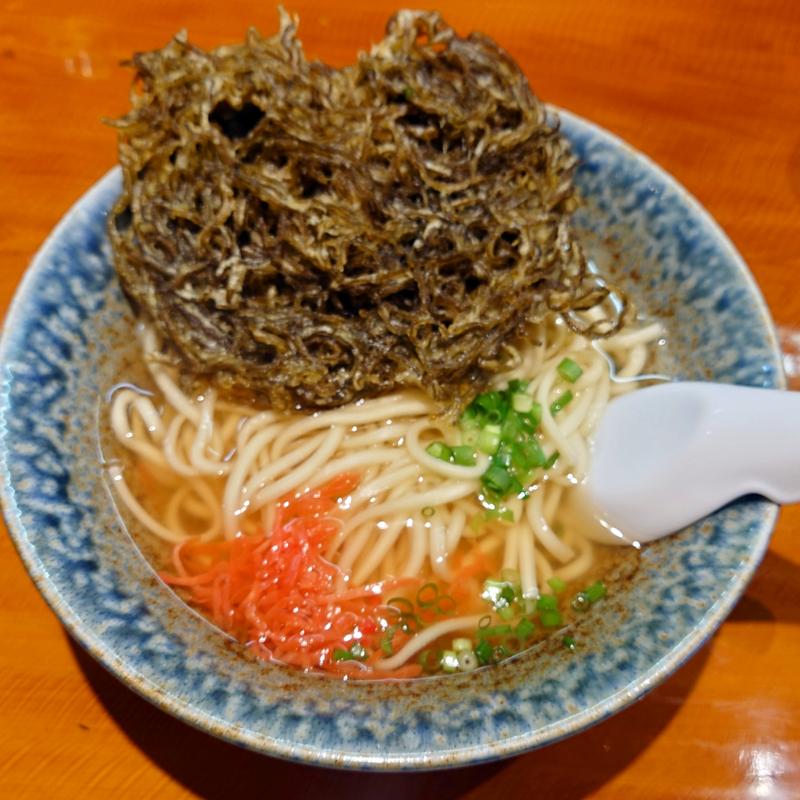 もずくそば(南国食堂わらみん)