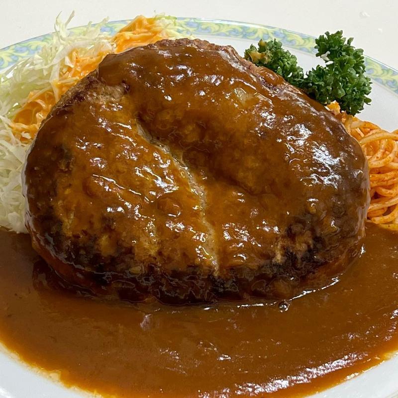 ハンバーグライス(おぐら 本店)