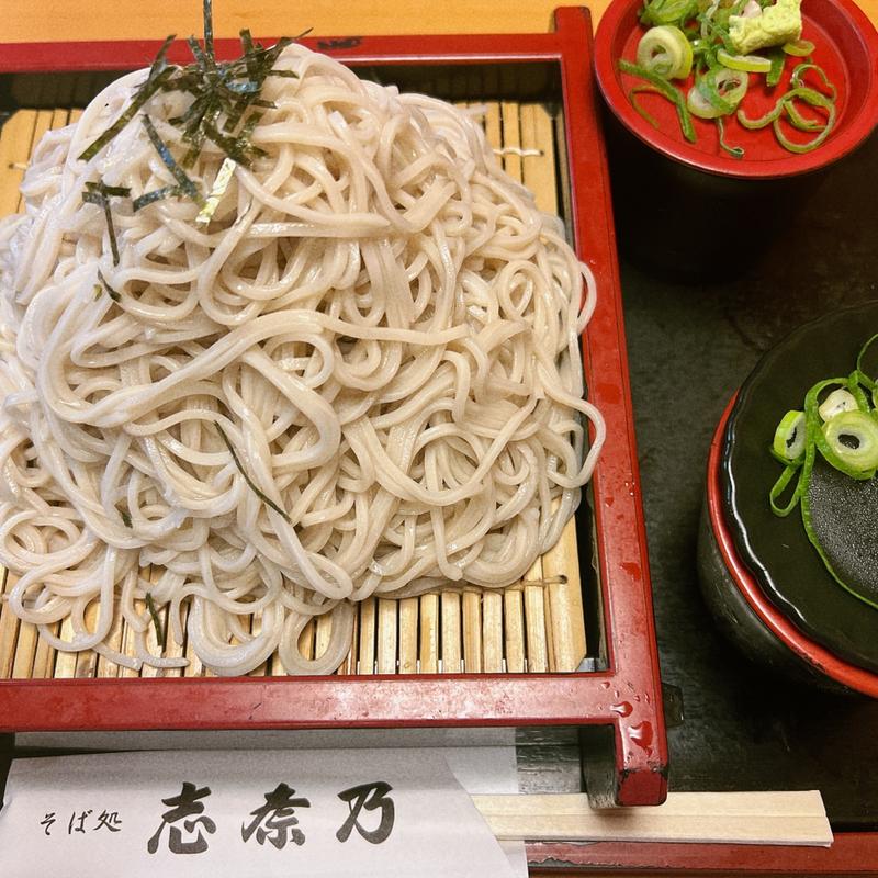 ざるそば(志奈乃 元町店)