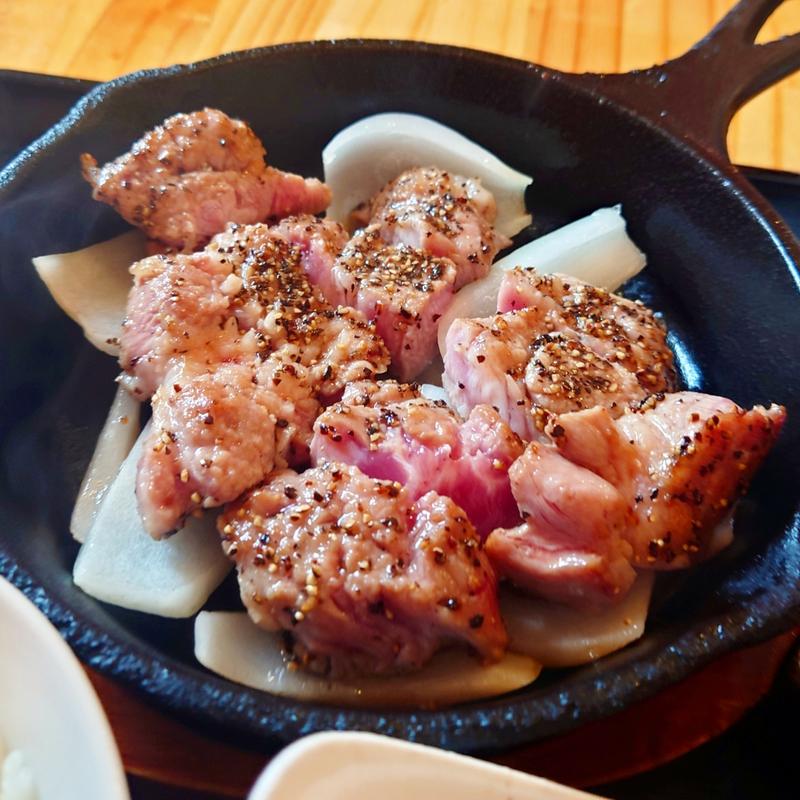 (豚ステーキ1010 (じゅうじゅう))