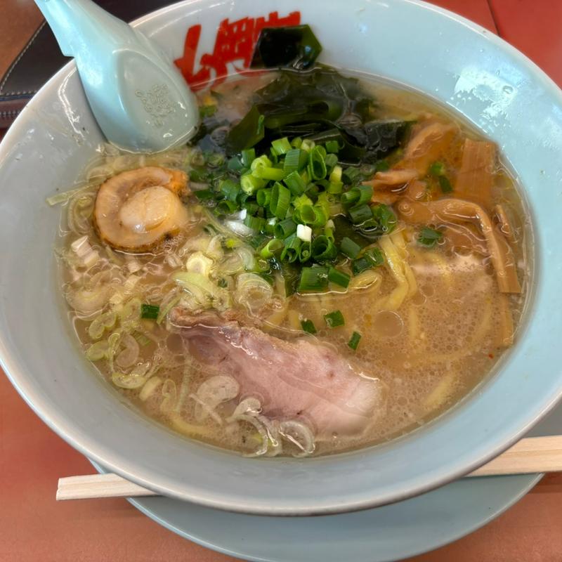 ホタテ塩とんこつ(ラーメン山岡家 大口店)