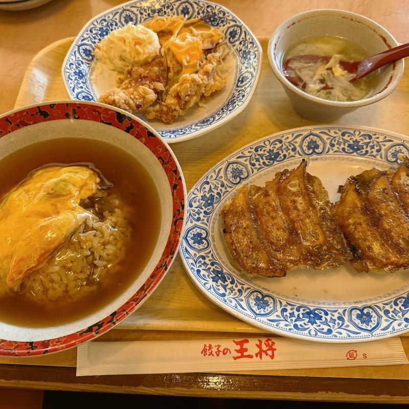 天津炒飯セット(餃子の王将 外環富田林店)