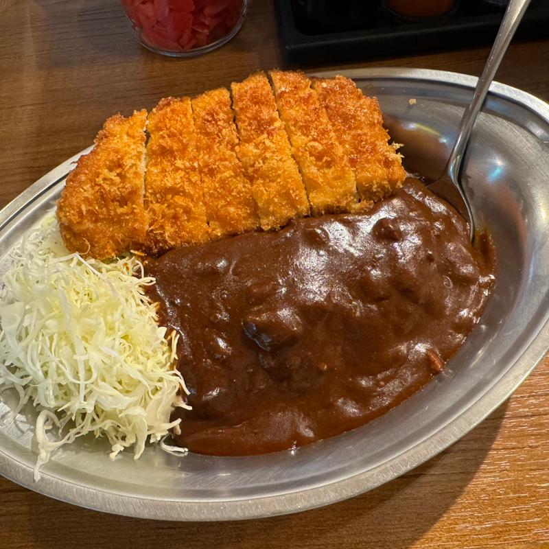カツカレー(カレーの市民アルバ横浜天理ビル店)