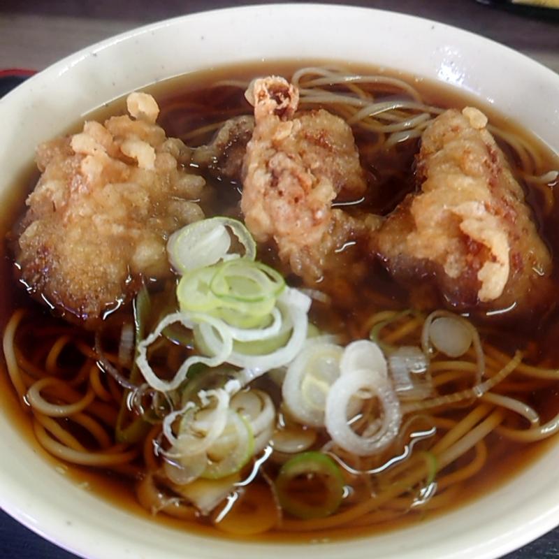 鳥からそば(あり賀せいろう )