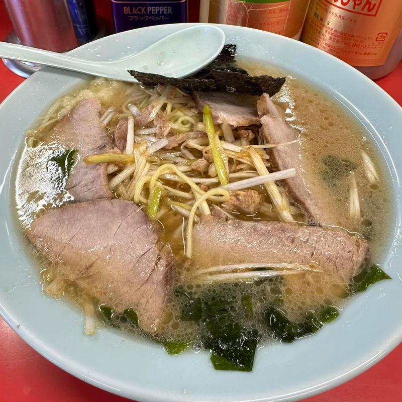 ネギチャーシュー麺中盛(ラーメンショップ いずみ中央店)