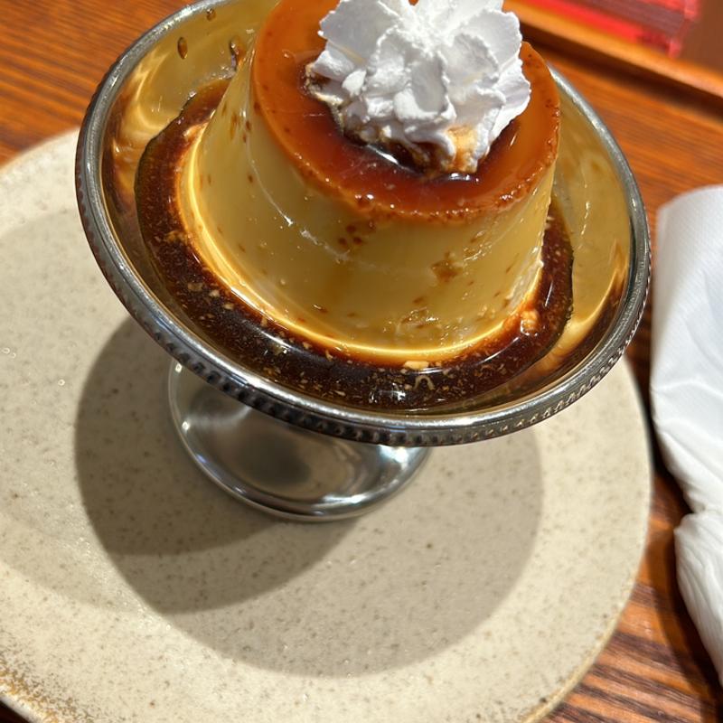 自家製プリン(伏見町POPEYE)