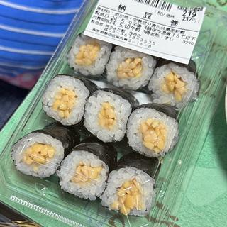 納豆巻(ちよだ鮨 曳舟店)