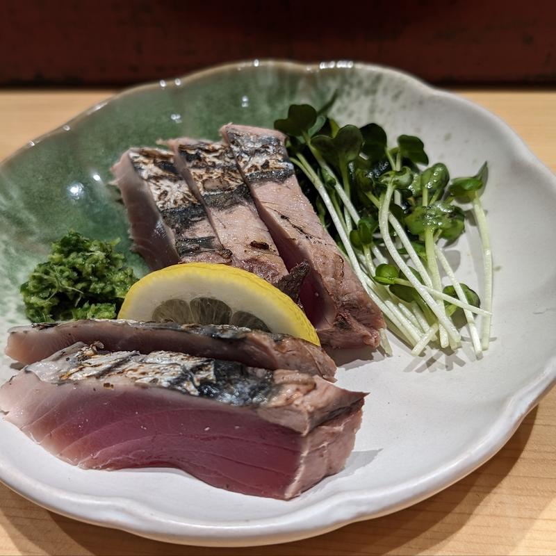 初カツオたたき(すし 其一（スシ キイツ, KIITSU）)