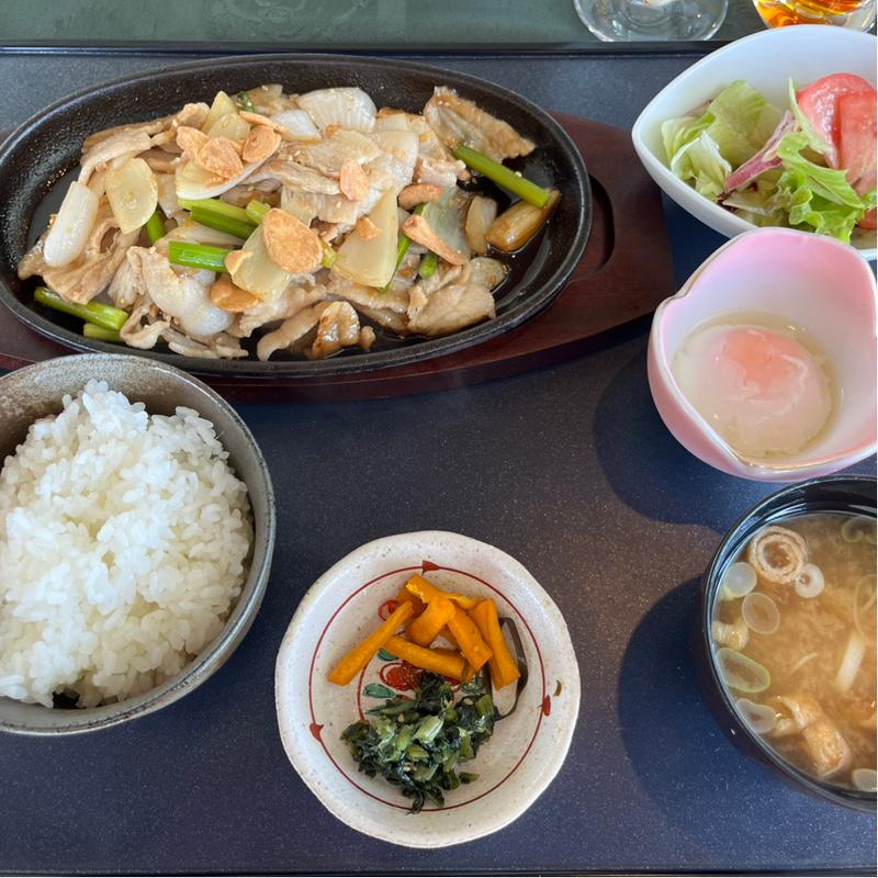 ポークスタミナ焼き(利府ゴルフ倶楽部 （利府ゴルフ倶楽部レストラン）)