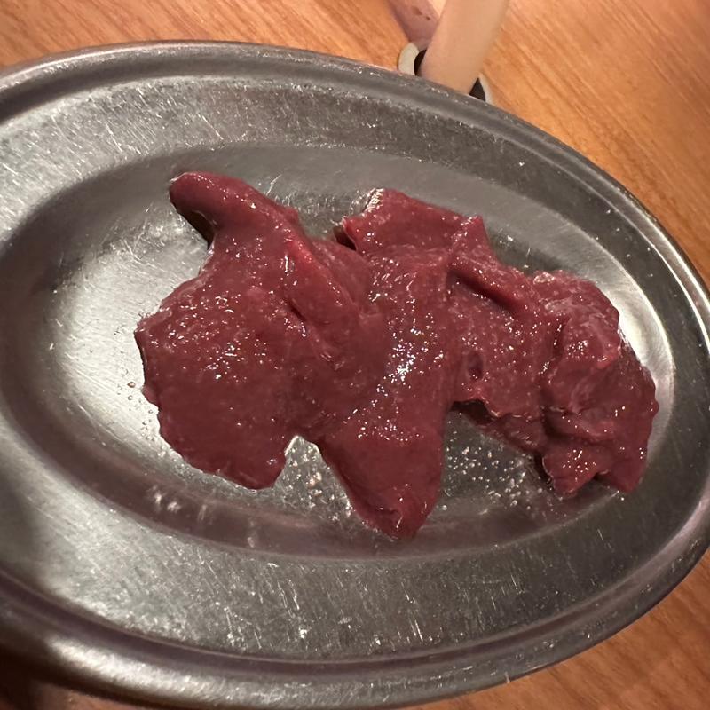 焼きレバー(焼肉一心たん助 上野本店)