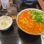 トマたまカレーうどん(丸亀製麺横浜泉)