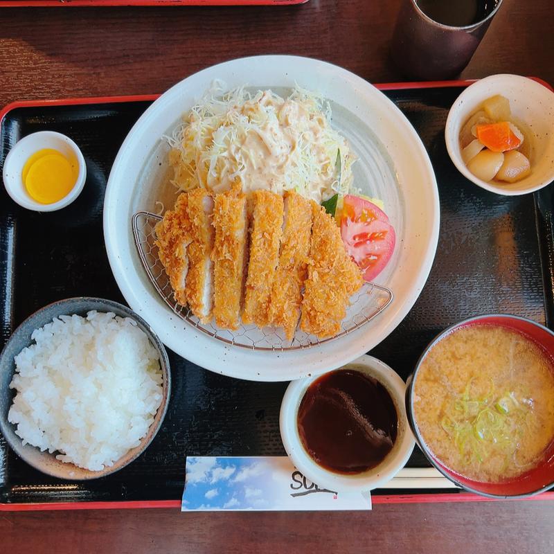 とんかつ定食(ポークレストランSORA)