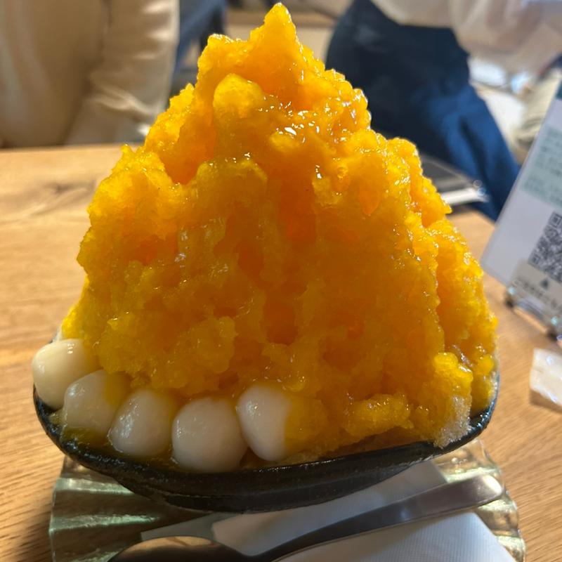 マンゴーこおり(みやけ 旧鴻池邸表屋)