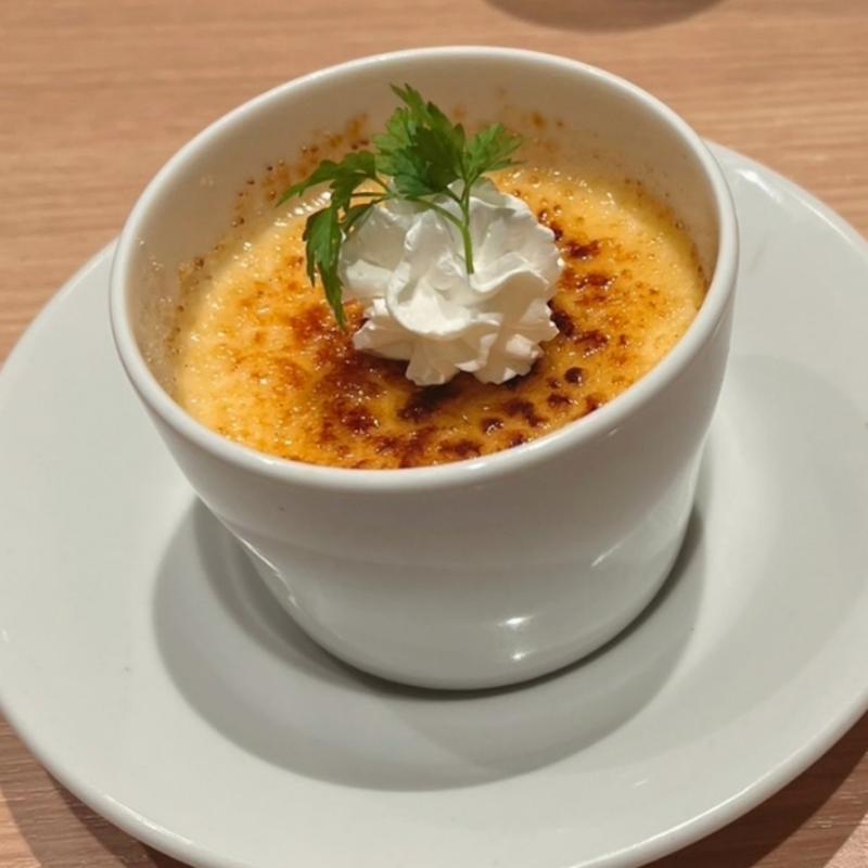 濃厚クリームブリュレ(国産牛焼肉食べ放題 あぶりや 阪急高槻市駅前店)