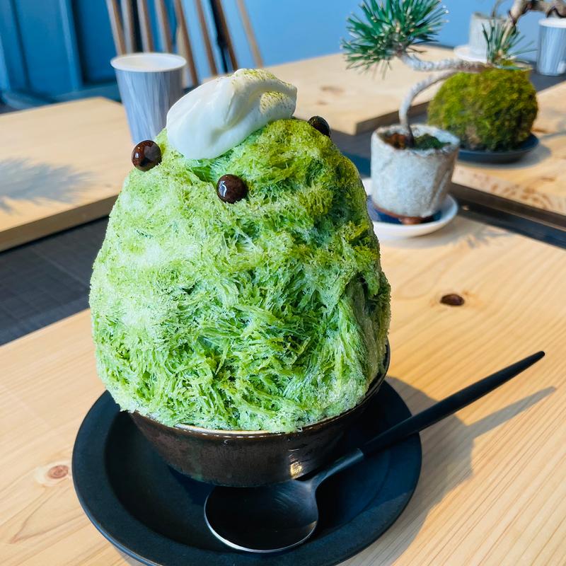 氷・京抹茶とマスカルポーネ(京都 三代目太三郎)