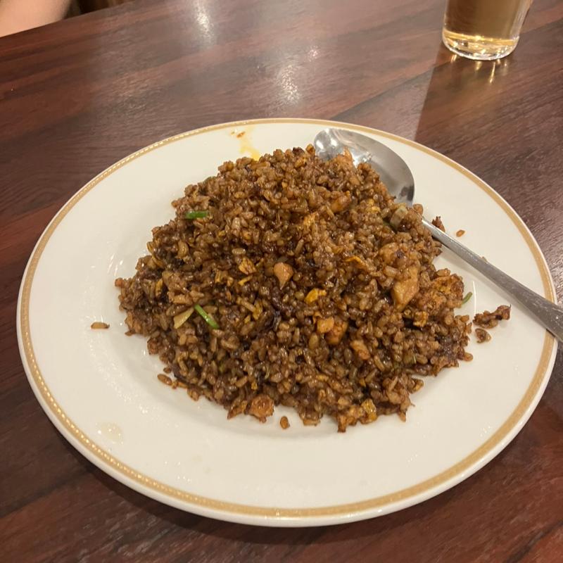 XO醤入り海鮮黒チャーハン(湖南人家 湖南四川料理 湘菜)