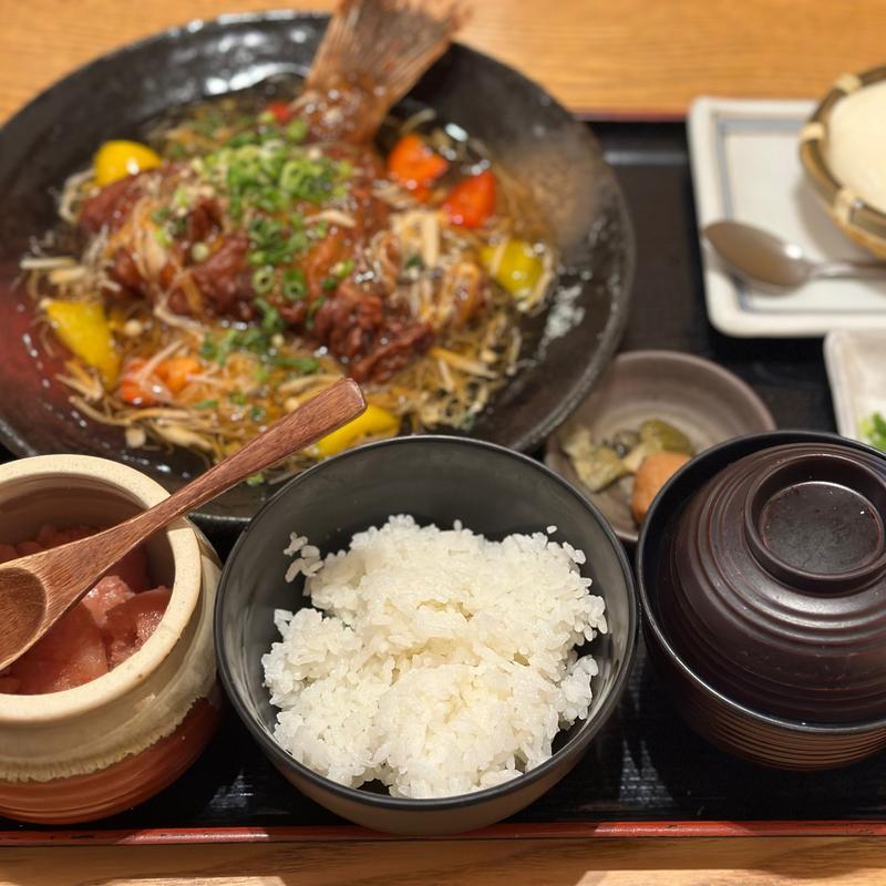 カレイのあんかけ定食(たちばな グランフロント大阪 )