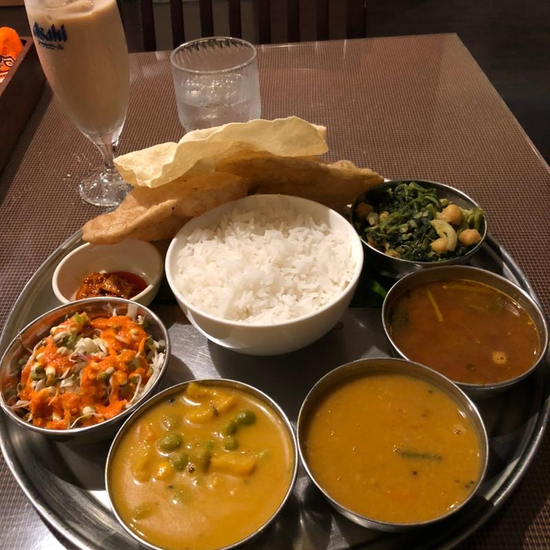 south indian thali(アムダスラビー 西葛西店 AmudhaSurbhi)