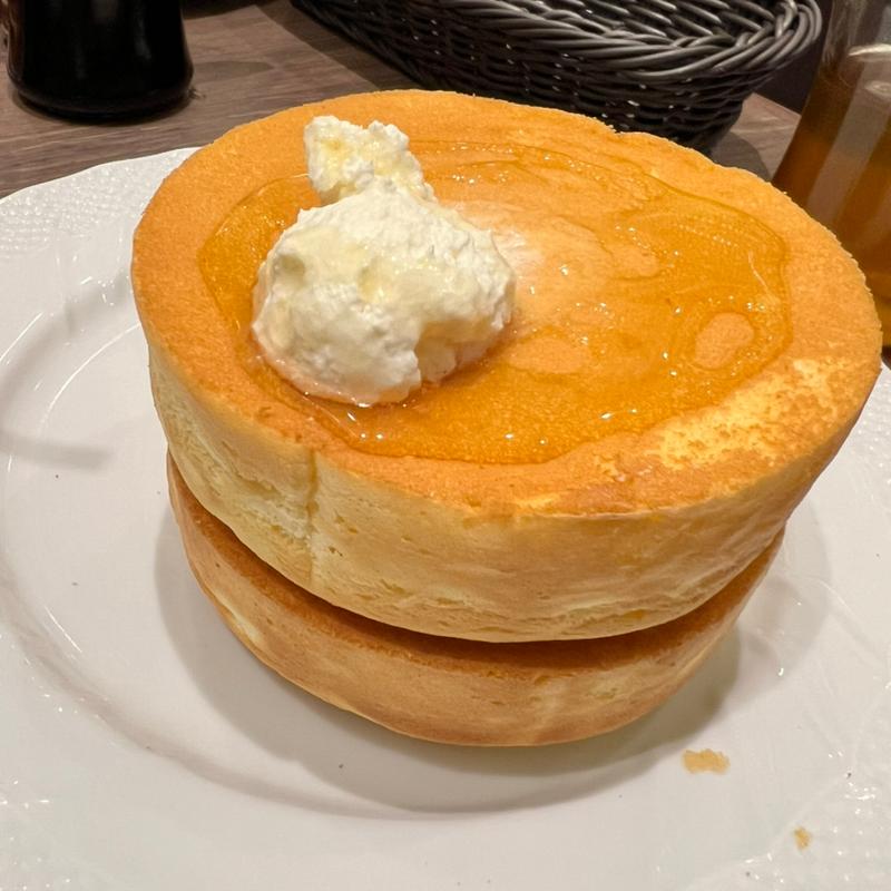 スフレパンケーキ(星乃珈琲店 イオンモール幕張新都心)