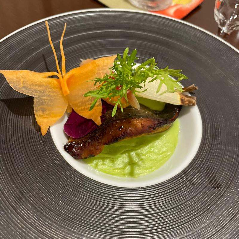 西京焼き枝豆ソース(板前キッチン 兎 )