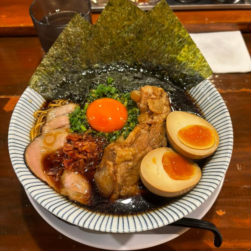 特製月見中華そば(俺のつけ麺 緑店)