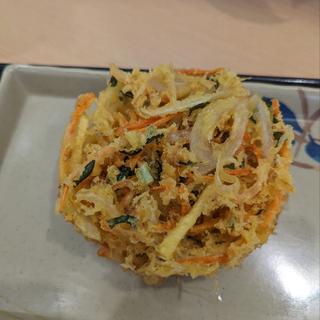 4種野菜のかき揚げ(はなまるうどん イオンモール三川店)