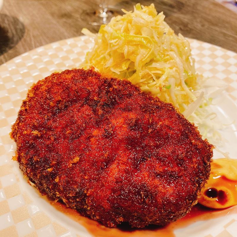 肉汁たっぷりワイン屋さんメンチカツ 赤ワインソース(hitokadoru)