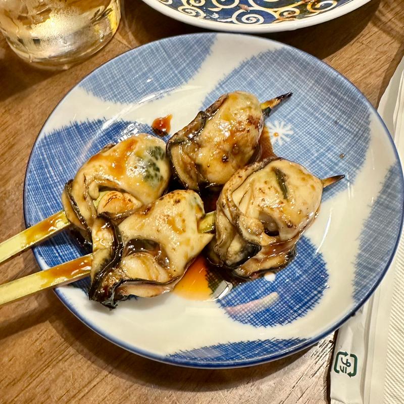 牡蠣蒲焼き(浅草横町 いづも)