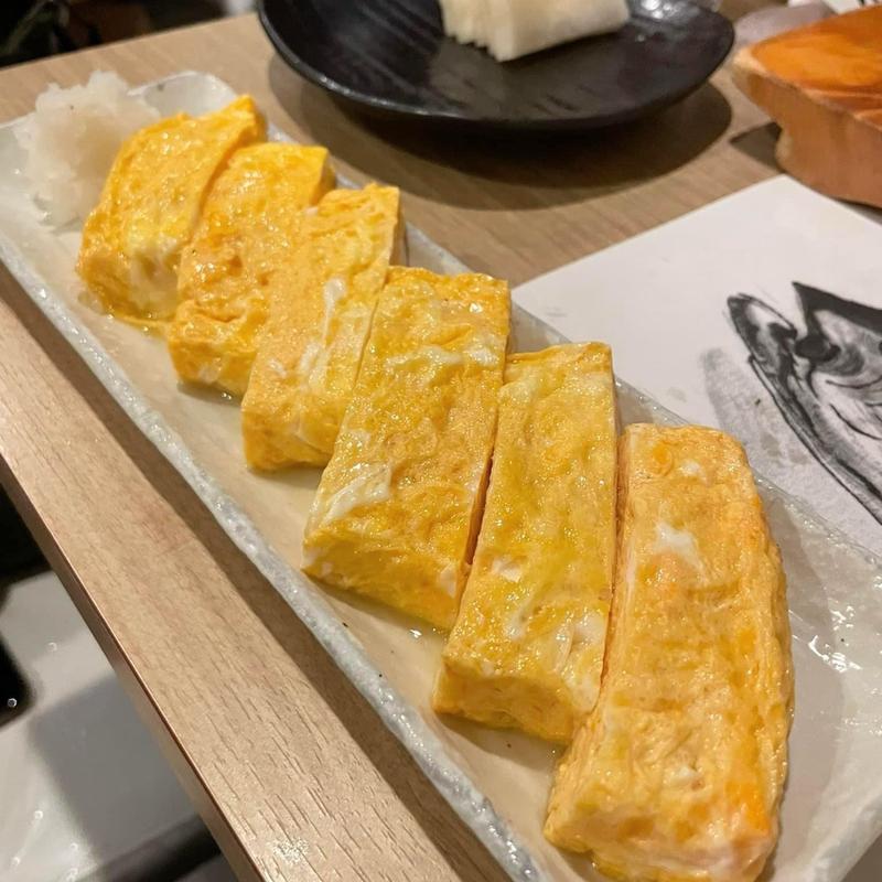 自家製　厚焼き玉子(まぐろ専科 もとみや)