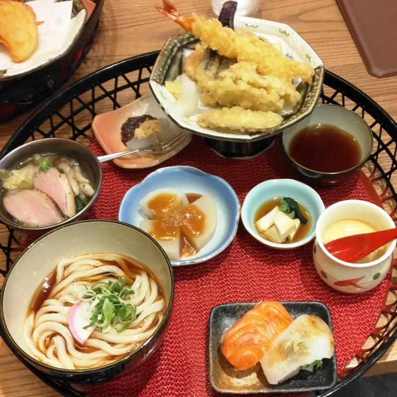 天ぷら御膳(星のうどん 庵 アトレ川崎店)