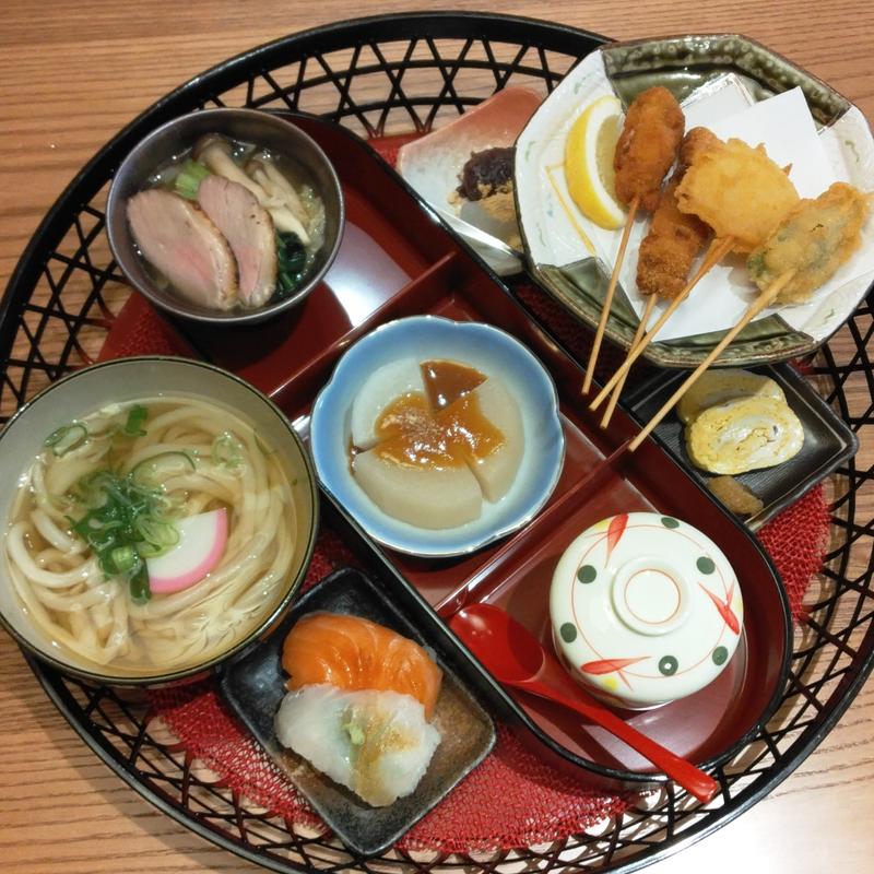 串揚げ御膳(星のうどん 庵 アトレ川崎店)