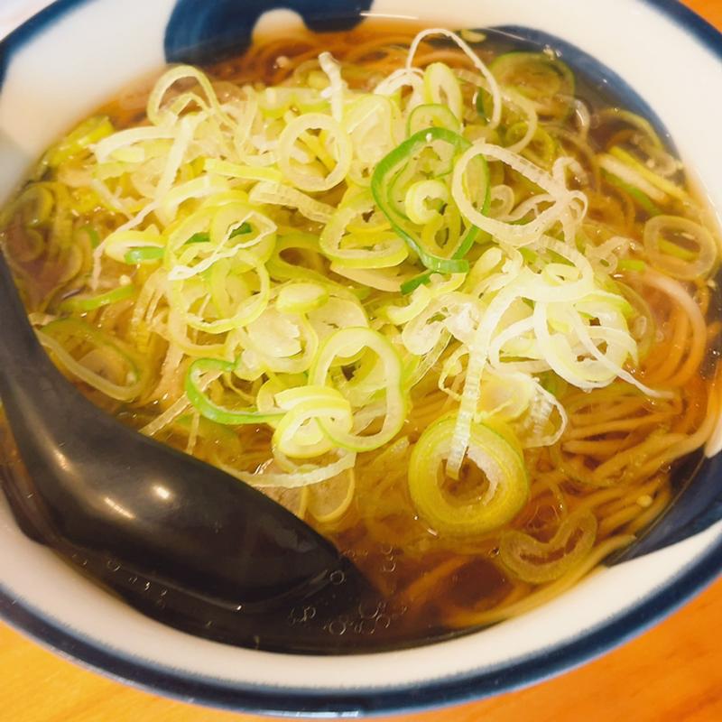 醤油ラーメン大盛り　ネギ増し(麺屋　かわはら)