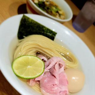 味玉昆布水つけ麺 黒