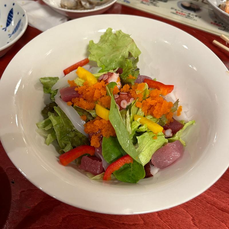 海鮮サラダ（中）(海鮮酒家 中山)