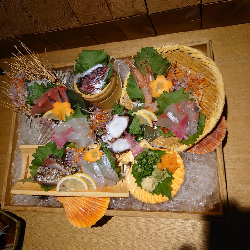 刺盛り(魚と炭と酒はちお)