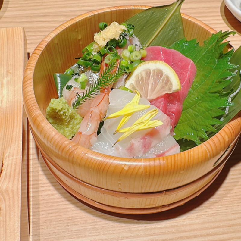 刺身4種盛り合わせ(全席個室 鮨と酒日和 ととうお 四条河原町店)