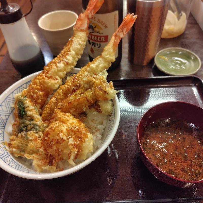 大海老天丼(まる大)