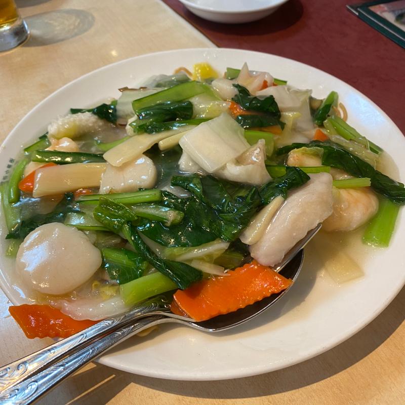 海鮮焼そば(景徳鎮 本店)