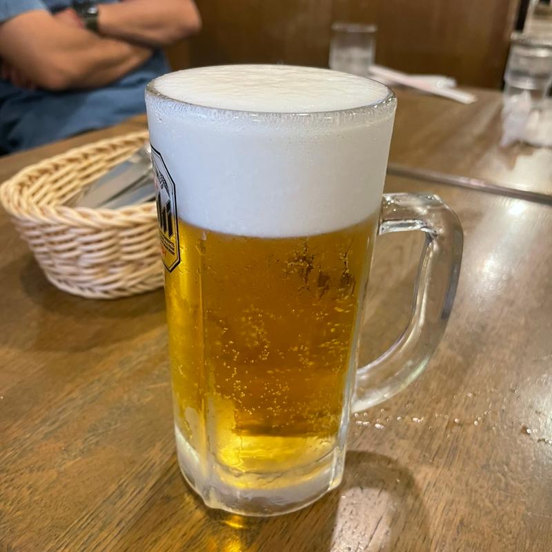 生ビール(洋食ホクエツ)